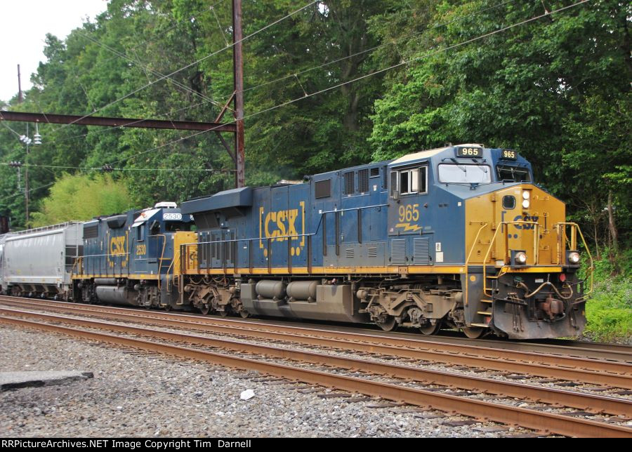 CSX 965 leading Q409